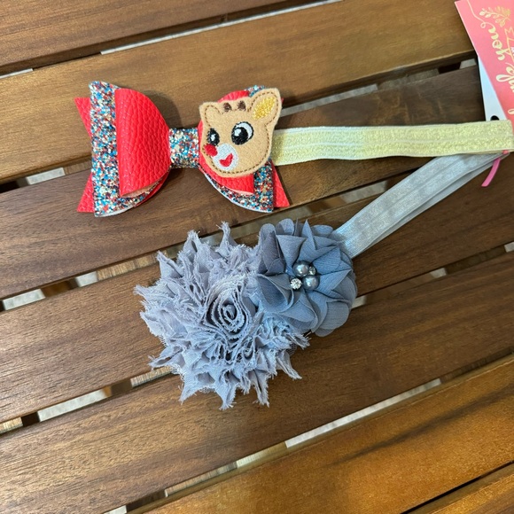 NWOT Handmade Christmas Headbands /4pcs / Baby
Girls/ Size: 3-6 months - Picture 4 of 7